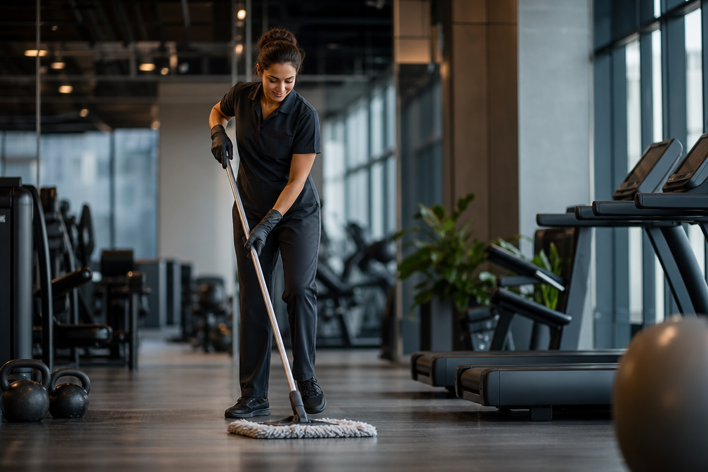 Fitness and wellness facility interior