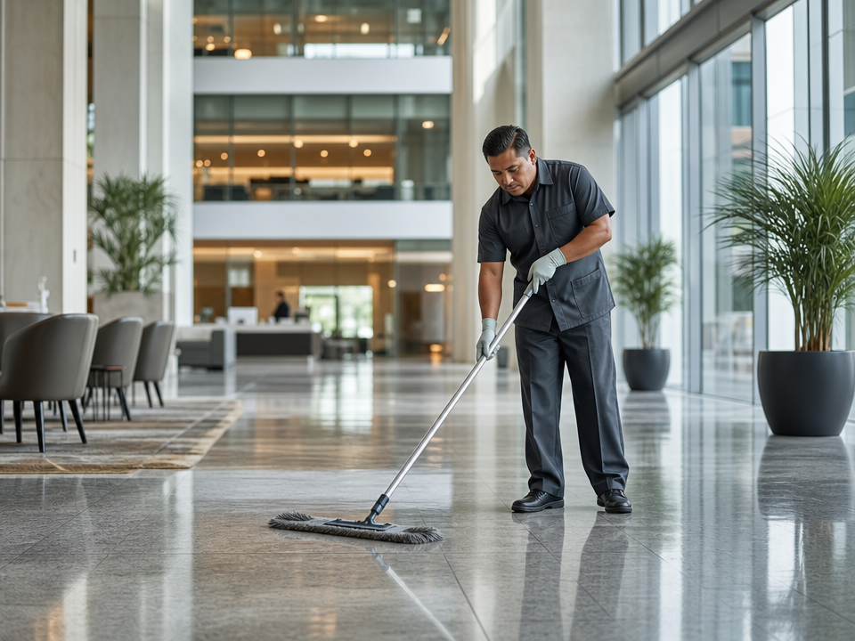 Professional commercial facility interior maintained to a high standard