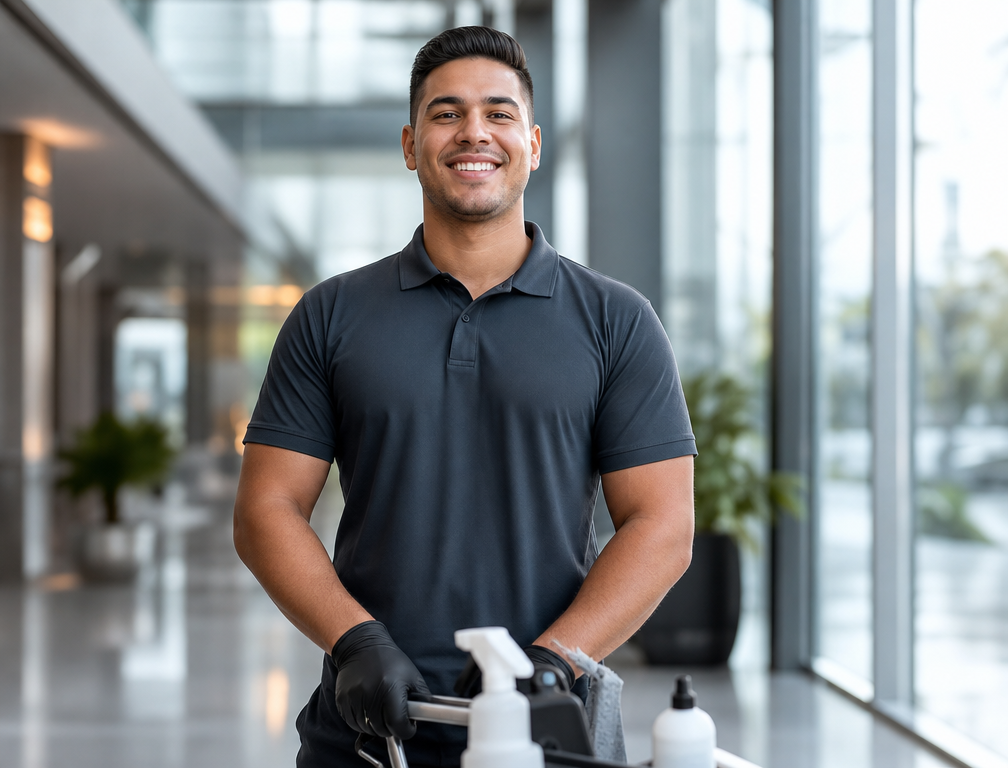 Professional Crown Facility Services team member